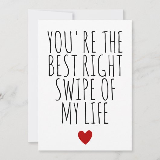 Je bent de beste juiste draai van mijn leven Gift Feestdagenkaart (Voorkant)