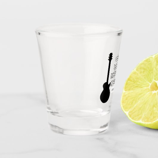 Je bent de beste juiste zwemmer van mijn leven Val Shot Glas (Links)