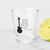 Je bent de beste juiste zwemmer van mijn leven Val Shot Glas (Voorkant)