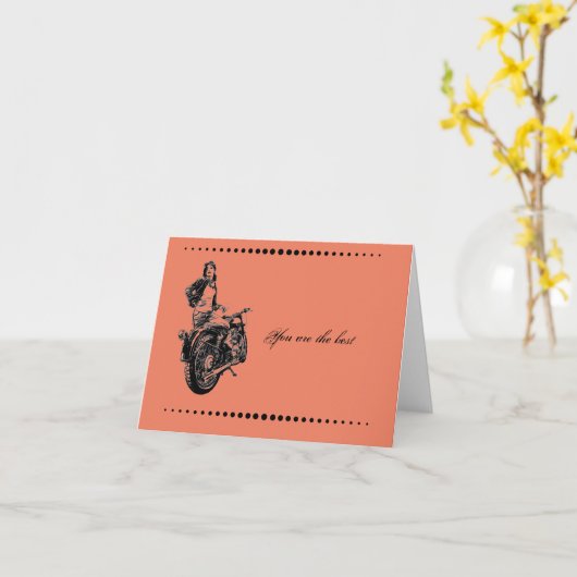 Je bent de beste kaart (Gele Bloem)