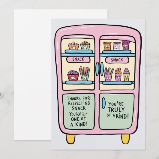 Je bent de beste kamergenoot ooit Kaart (Voorkant / Achterkant)