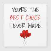 Je bent de beste keuze die ik ooit heb gemaakt met (Voorkant)