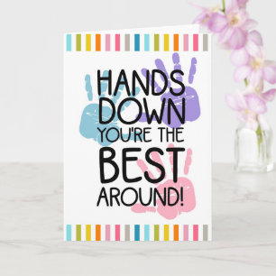 je bent de beste leerkracht kaart