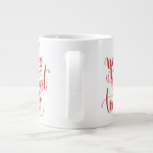 Je bent de beste leraar grote koffiekop (Achterkant)