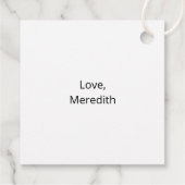 Je bent de beste leraar ooit, Teacher Gift Bedankjes Labels (Achterkant)