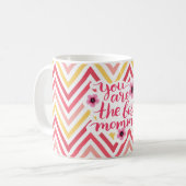 Je bent de beste mama Moederdag. Koffiemok (Voorkant links)