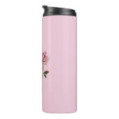 Je bent de beste mama ooit Moederdag roze Rose Thermosbeker (Geroteerd rechts)