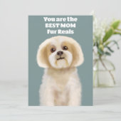 Je bent de beste MOEDER Feestdagenkaart (Staand voorkant)