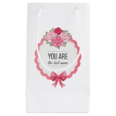 Je bent de beste moeder Moederdag | Gift Bag Klein Cadeauzakje (Voorkant)