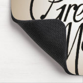 Je bent de beste moeder. muismat (Hoek)