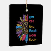 je bent de beste moeder ooit keramisch ornament (Rechts)