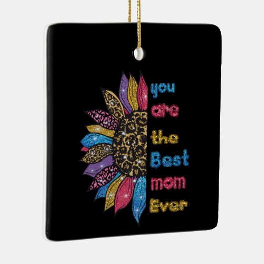 je bent de beste moeder ooit keramisch ornament (Rechts)