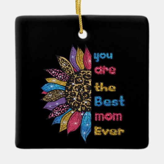 je bent de beste moeder ooit keramisch ornament (Voorkant)