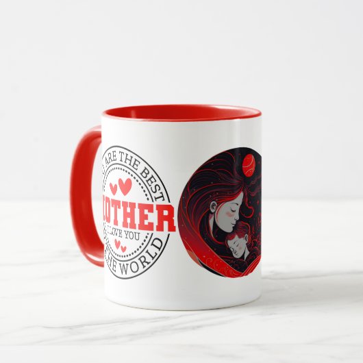 Je bent de beste moeder ter wereld mok (Voorkant links)