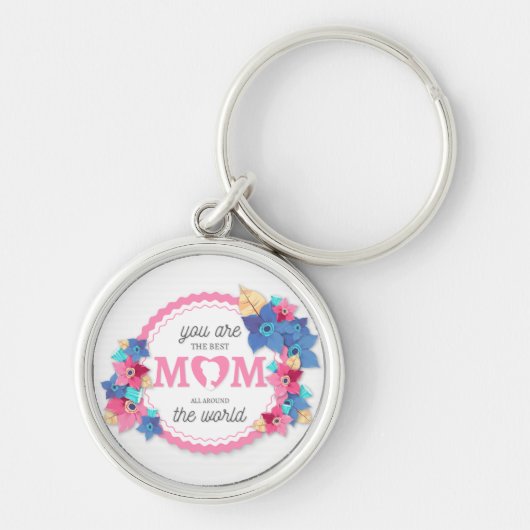 Je bent de beste moeder ter wereld. sleutelhanger (Voorkant)