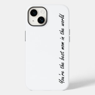 Je bent de beste moeder ter wereld - wit - Case-Mate iPhone 14 hoesje