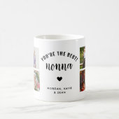 Je bent de beste Nonna Photo Collage Keepslag Koffiemok (Center)