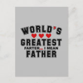 Je bent de BESTE Vader Gelukkige Vaders Dag 2024 Briefkaart (Voorkant)