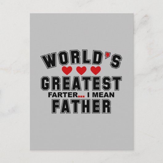 Je bent de BESTE Vader Gelukkige Vaders Dag 2024 Briefkaart (Voorkant)