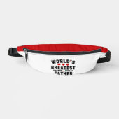Je bent de BESTE Vader Gelukkige Vaders Dag 2024 Heuptasje (Voorkant)