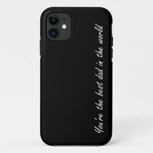Je bent de beste vader ter wereld - zwart - Case-Mate iPhone case