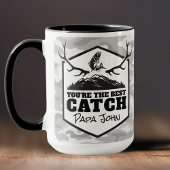 Je bent de beste vangst gepersonaliseerde gift koffiemok