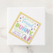 Je bent de beste vriend die elke Bunny kan vragen Bedankjes Labels (In situ)