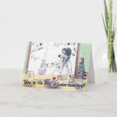 Je bent de beste wetenschapsleraar - Bedankt CARD Kaart (Voorkant)