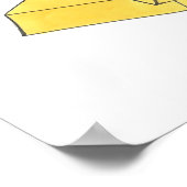 Je bent de brood voor mijn Butter Foodie-liefde Poster (Hoek)