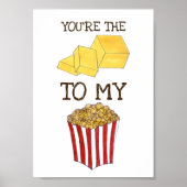 Je bent de butter van mijn populaire liefde poster (Voorkant)