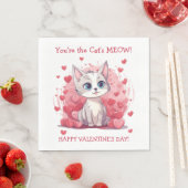 Je bent de Cat's Meow Valentijn Servet (Insitu)