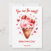 Je bent de coolste grappige Valentijnsdag Feestdagenkaart (Voorkant)