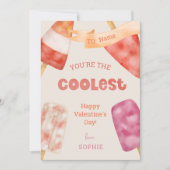 Je bent de coolste grappige Valentijnsdag Feestdagenkaart (Voorkant)