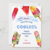 Je bent de coolste grappige Valentijnsdag Feestdagenkaart (Voorkant)