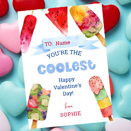 Je bent de coolste grappige Valentijnsdag Feestdagenkaart