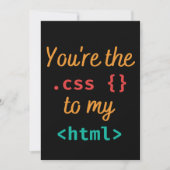 JE BENT DE CSS IN MIJN HTML - WEB DEV FEESTDAGENKAART (Voorkant)