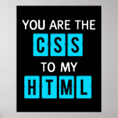 Je bent de CSS van mijn HTML Poster (Voorkant)