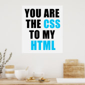 Je bent de CSS van mijn HTML Poster (Keuken)