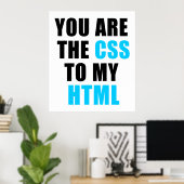 Je bent de CSS van mijn HTML Poster (Thuiskantoor)