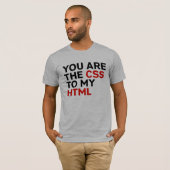 Je bent de CSS van mijn HTML T-shirt (Voorkant volledig)