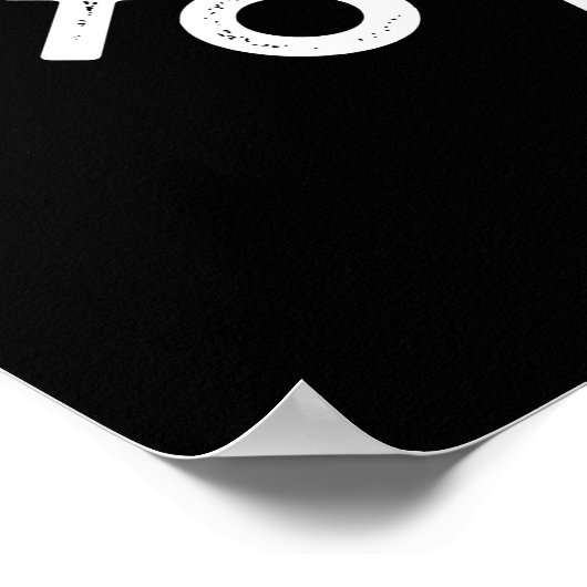 Je bent de draai van mijn dikke dipper, donkere bg poster (Hoek)