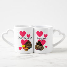 Je bent de hamburger van mijn friet