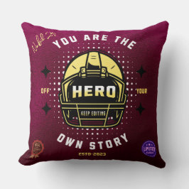 je bent de held van je eigen verhaal kussen