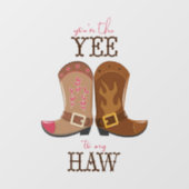 Je bent de Jee voor mijn ogen. Raamsticker (Vel)