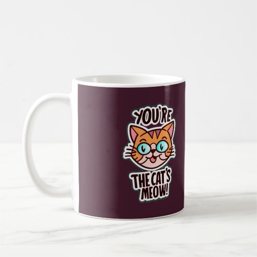 Je bent de kat van de bel koffiemok (Links)