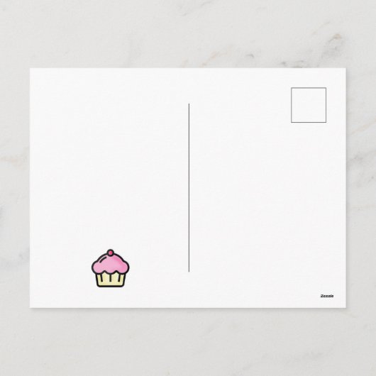 Je bent de liefste! Cupcake-Valentijnsdag Feestdagenkaart (Achterkant)