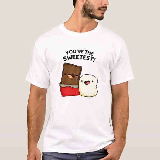 Je bent de liefste grappige snackwoordspeling t-shirt (Voorkant)