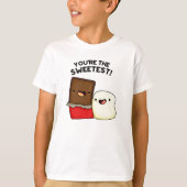 Je bent de liefste grappige snackwoordspeling t-shirt (Voorkant)