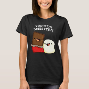 Je bent de liefste grappigste snack Pun Dark BG T-shirt