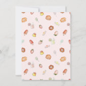 Je bent de liefste pastel kinderen verjaardag bedankkaart (Achterkant)